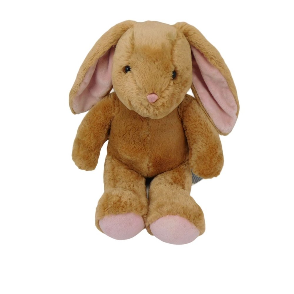 Build A Bear Light Brown/Pink Bunny Rabbit Plush 17" Stuffed Animal BAB - Picture 2 of 7